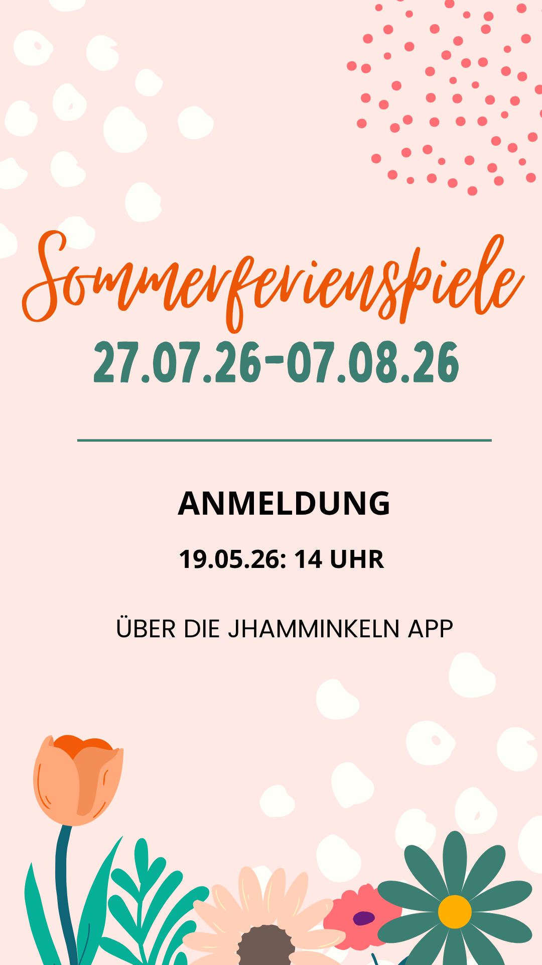 Ferienspiele Juze 1. Woche