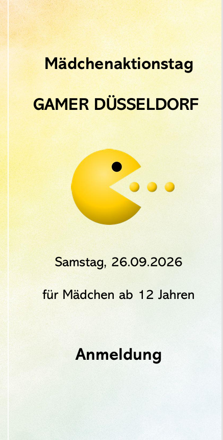 Mädchenaktionstag Düsseldorf 26.09.26